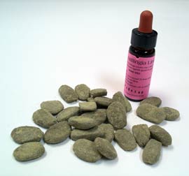 Lozenges made from Compound Liniment of Stillingia
